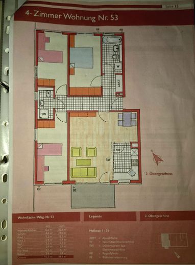 Von Privat sonnige 4-Zimmer Wohnung in bester Lage in Haar – Foto 30