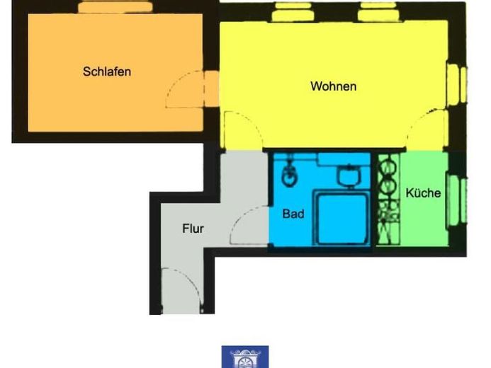 Optimal geschnittene Wohnung in Radebeul- Lindenau! – Foto 1