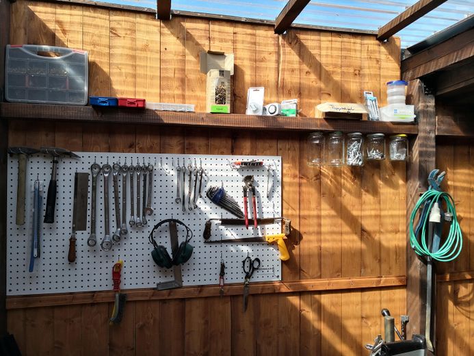 Innenansicht Werkstatt