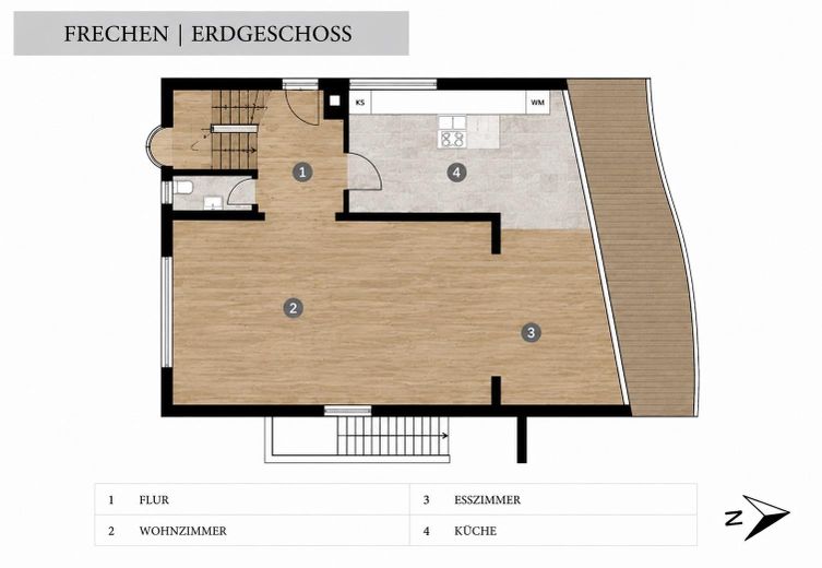 Exklusives Wohnen in bester Lage – Traumgarten mit Pool inklusive – ERDGESCHOSS