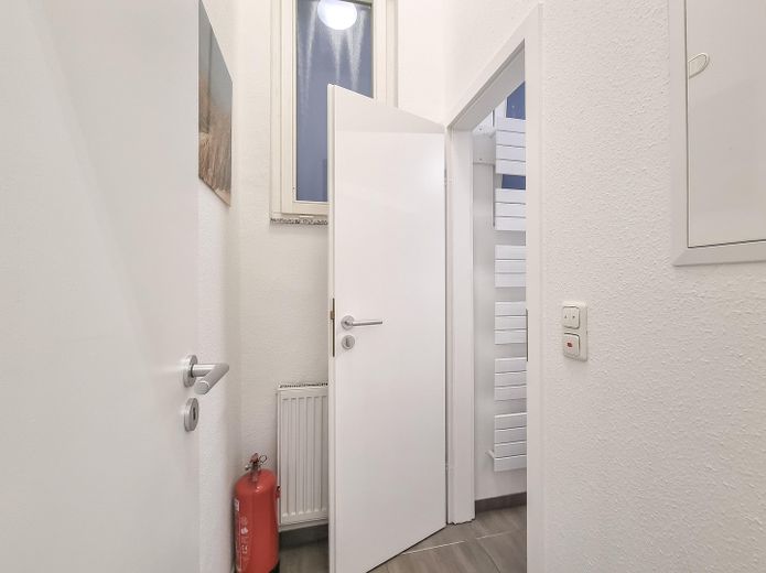Modernes, denkmalgeschütztes Büro in Toplage – Flur 