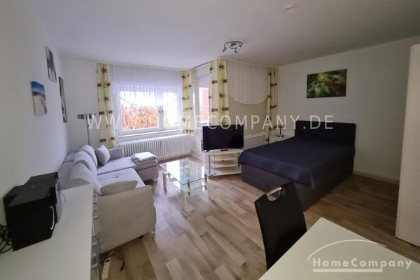 Schöne 1 Zi.Whg., möbliert, 3. OG, mit Balkon.