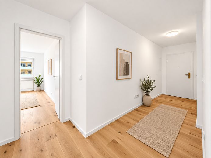 Sanierte 3-Zimmer-Wohnung m. Balkon, ruhige Lage, provisionsfrei von privat (leer) – Foto 5