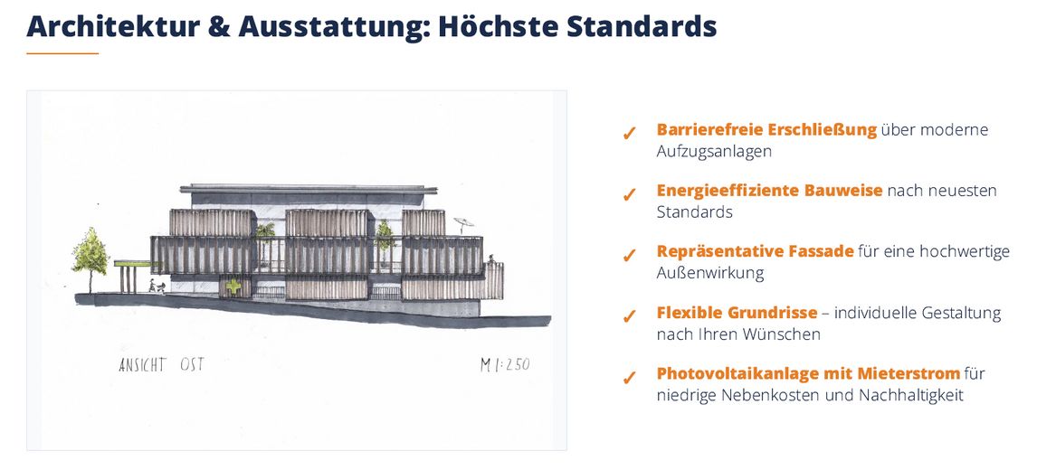 Ihr neuer Erfolgsstandort in Bestlage - individuelle Gewerbefläche im Gesundheitscampus Salzweg – Ausstattung