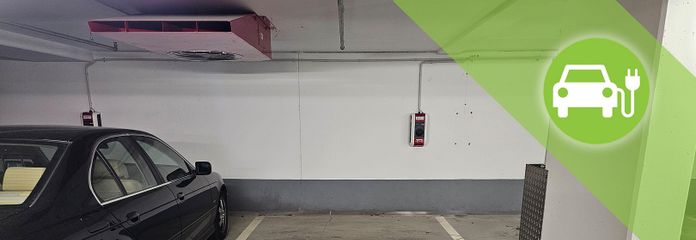11 kW वॉल्बॉक्स / ई-चार्जिंग स्टेशन वाला भूमिगत पार्किंग स्थान – Hügelstraße 179 – TG-Platz mit Wallbox