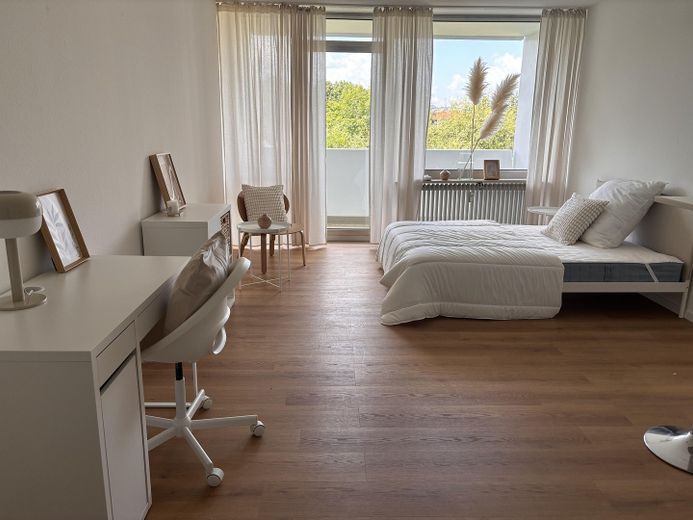 Möblierte 1-Zimmer-Wohnung mit großem Balkon und Blick ins Grüne in Liederbach – Foto 19
