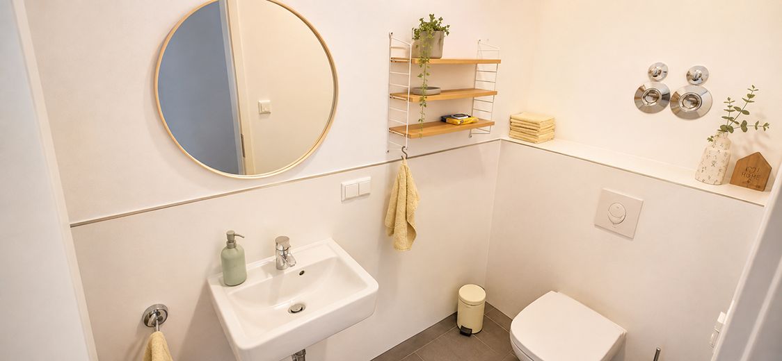 Luminoso piso de obra nueva de 97 m² de 2019 en Lichtenberg: 3 habitaciones, 2 balcones, ascensor, calefacción por suelo radiante, sin comisión, disponible para ocupar – Foto 12