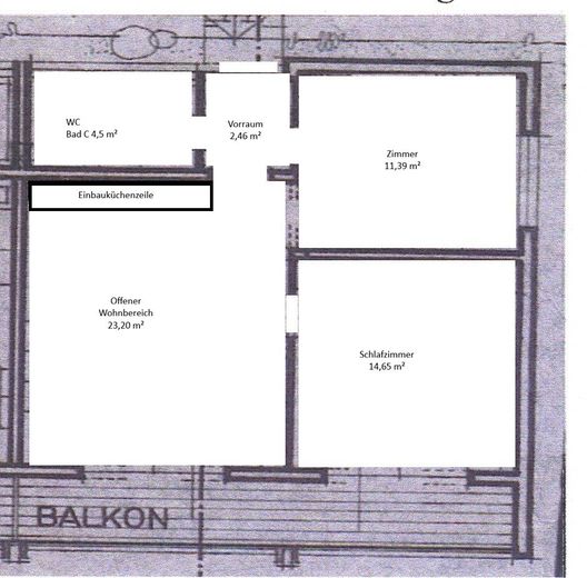 Helle 3 Zimmerwohnung mit Bergblick – Foto 7
