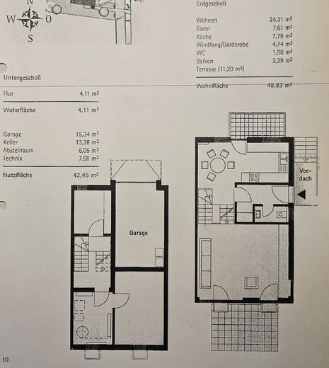 Grundriss EG und UG