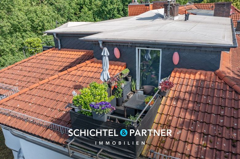 Hastedt | Wohn- und Geschäftshaus mit 6 Einheiten in attraktiver Lage – S&amp;P | Dachterrasse