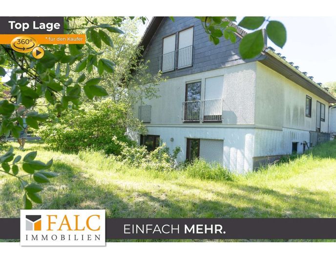 Einfamilienhaus in gehobener Lage auf 1008 m² – Außenansicht