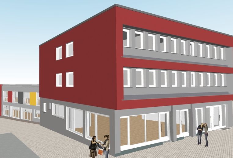 Erstbezug! Flächen im Ärztezentrum Hamm B.-Hövel, 150-450 m² für Ärzte, Therapie & Gesundheit – Außenansicht