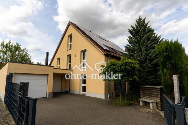 Casa passiva di architettura, classe energetica A+ (5,0 kWh/m²a), a Weisenheim am Sand