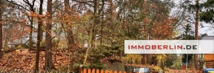 IMMOBERLIN.DE - Idyllisches Baugrundstück in erstklassiger Südwestausrichtung nahe Stadtgrenze