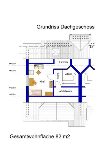 Grundriss Galerieraum
