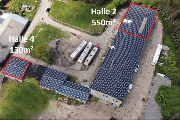 2 halls with crane, workshop & office premises for rent in an industrial-mixed-use area near 17389 Anklam