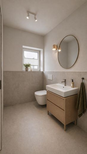 ERSTBEZUG - 3-Zimmer-Wohnung in bester Lage, Komfort und Ambiente im Neubau an der Klingenburg – Bad