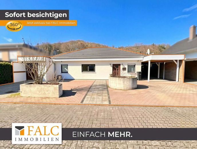 Moderner Bungalow mit großzügigem Garten und Garage – Außenbild.jpg 2