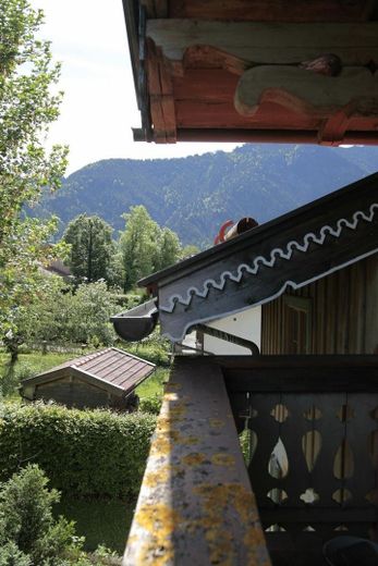 Blick vom Balkon im OG.