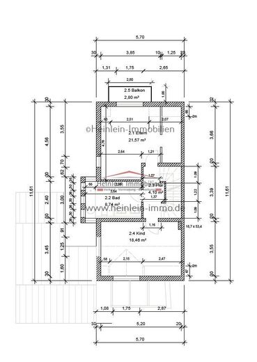 Reihenendhaus 7 ZKBB#2 Bäder #Zisterne #Keller ausgebaut #Griesheim Im Wiesengarten – Foto 31