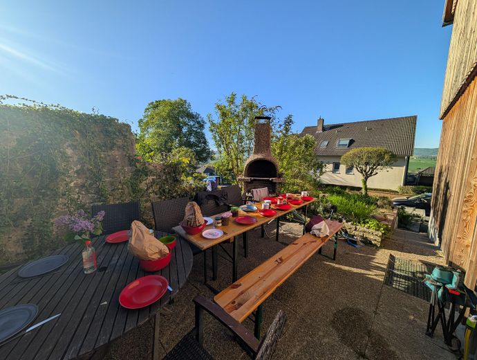 Einfamilienhaus im schönen Osterwald mit schöner Aussicht – Terasse