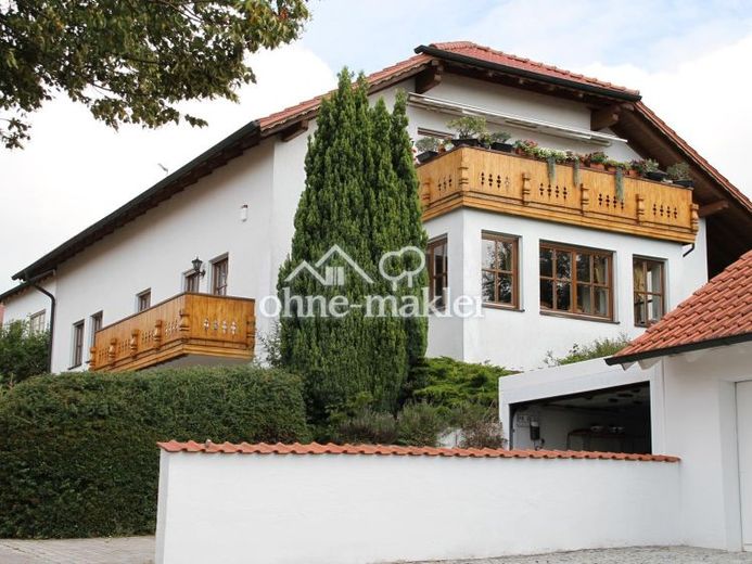 Traumwohnung m. Garten in bester Wohnlage Ende Sackgasse mit Blick in die Alpen mit PV Anlage – Foto 1