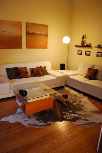 Gemütlich wohnen mit Stuck