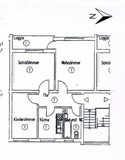 Investissement ou usage personnel : location de courte durée établie à Wolfsburg-Hellwinkel – Grundriss