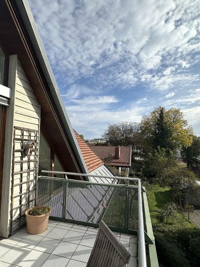 Balkon mit Blick nach Osten