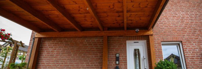 Carport/Haustür