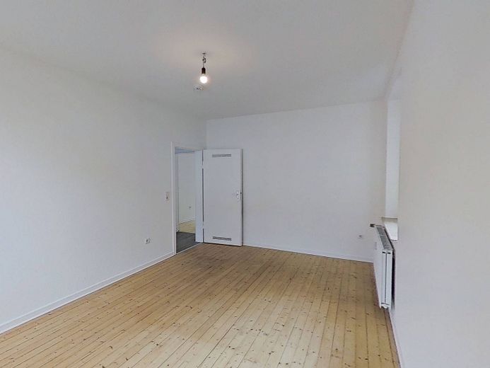 Charme&Gemütlichkeit: Schöne 2-Zimmer-Wohnung mit modernem Wannenbad in Bielefeld-Mitte – Ansicht II: Schlafzimmer