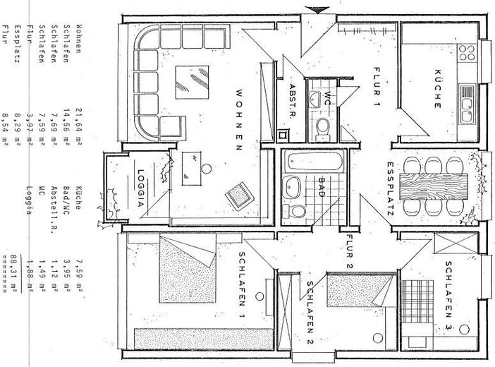 Zemin kat-yeni yenilenmiş-ayrı giriş-balkon-kapalı otopark-özel şahıstan – Grundriss
