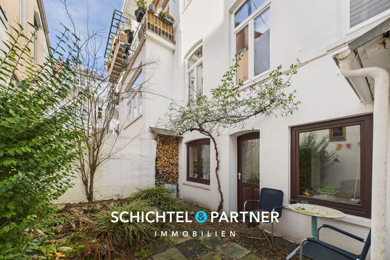 Ostertor | Vermietetes Altbremer Reihenhaus mit pflegeleichtem Außenbereich – S&amp;P | Terrasse