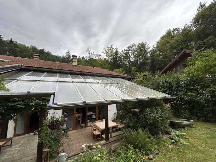 Dornröschen am Bachlauf - Ruhige Lage, kein Durchgangsverkehr - Traumhaft Natur erleben! Aussteiger! – Terrasse