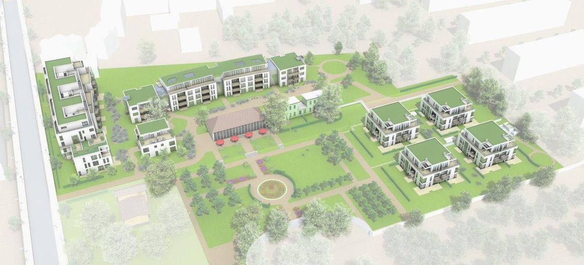 Ático en una amplia zona verde – Ensemble am Orangeriepark