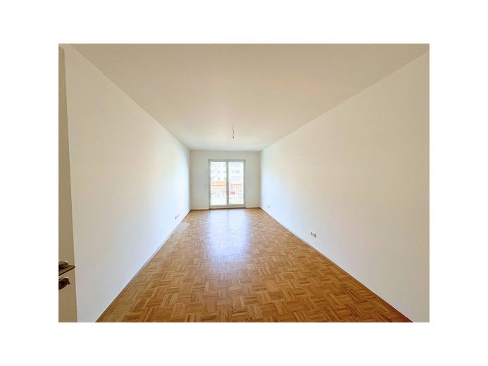 *Stilvolles Wohnen*: Lichtdurchflutete 2-Zi.-Wohnung mit Balkon im Projekt "Teltrio" – Ansicht I: Schlafzimmer