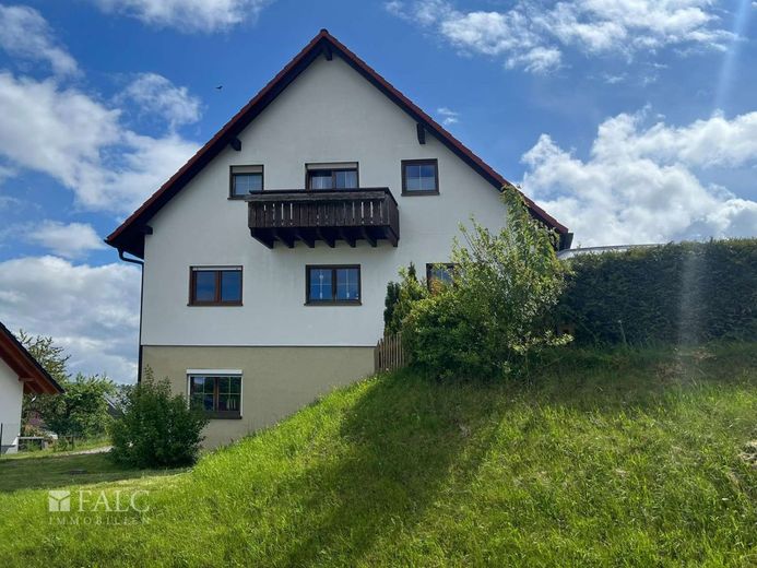 Großes Haus mit Einliegerwohnung – Außenansicht Straße