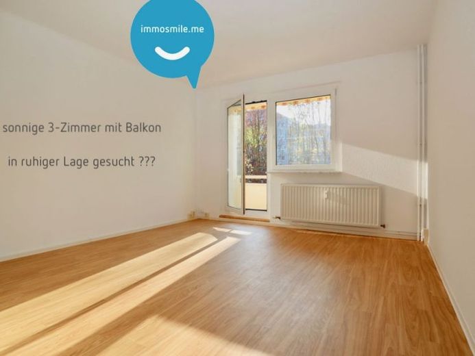 Mietwohnung • in Chemnitz • 3-Zimmer • mit Balkon • jetzt Besichtigung vereinbaren – Foto 1
