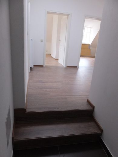 Großzügiger Altbaucharme in zentraler Lage – 4‑Raum‑Wohnung mit besonderem Grundriss – Eingangsbereich + Flur