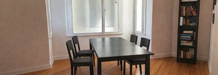 Helle Wohnung mit 5 Zimmern zwischen Stadt und Land – Zimmer 4 mit Erker