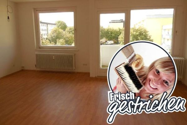 Frisch Renovierte 3 Zimmer-Wohnung mit Balkon