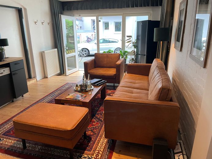 Loft único en patio interior en Eimsbüttel: con estilo y mucho carácter – aktuelle Einrichtung/Nutzung