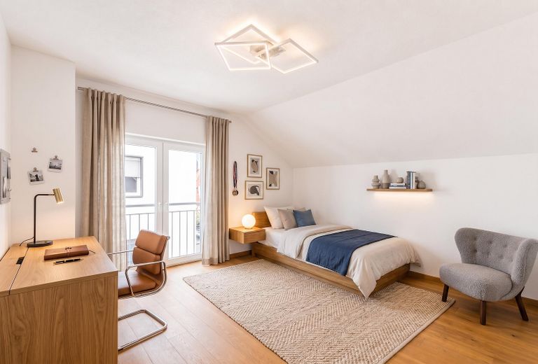 Gelegenheit: Pflegeleichte Terrasse 190 m² Raumwunder mit Sauna & Homeoffice Möglichkeit – Foto 12