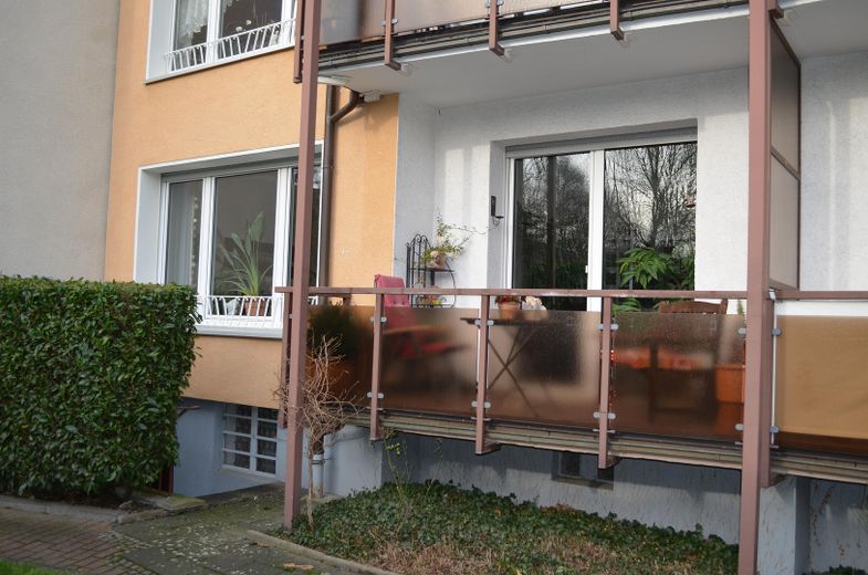 Hinterfront Balkongröße