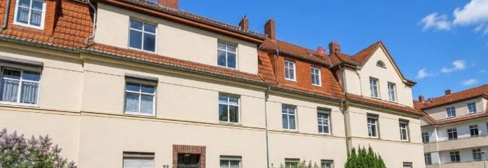 Einziehen und wohlfühlen – gepflegte 2-Raumwohnung mit Einbauküche in Burg