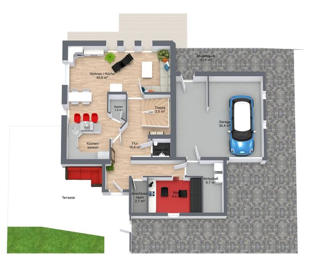 Einfamilienhaus offene Besichtigung am 27. September 14:00 bis 17:00 Uhr – 1. Etage