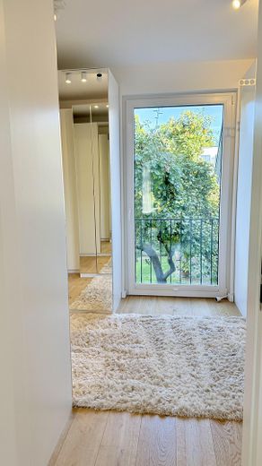 Ankleide - bodentiefe Fenster