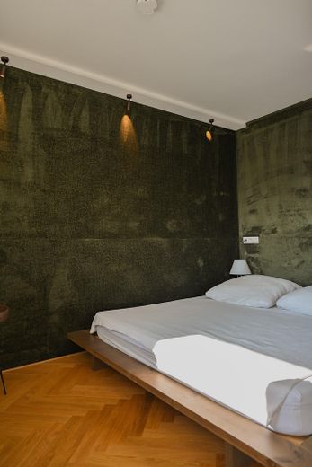 MİMAR DAİRESİ I YÜKSEK KALİTELİ DONANIM I KOMİSYONSUZ – Schlafzimmer