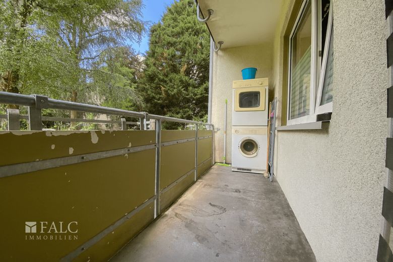 Sofort bezugsfrei - Attraktive 3-Zimmer-Wohnung mit Balkon in Köln-Humboldt/Gremberg – Balkon