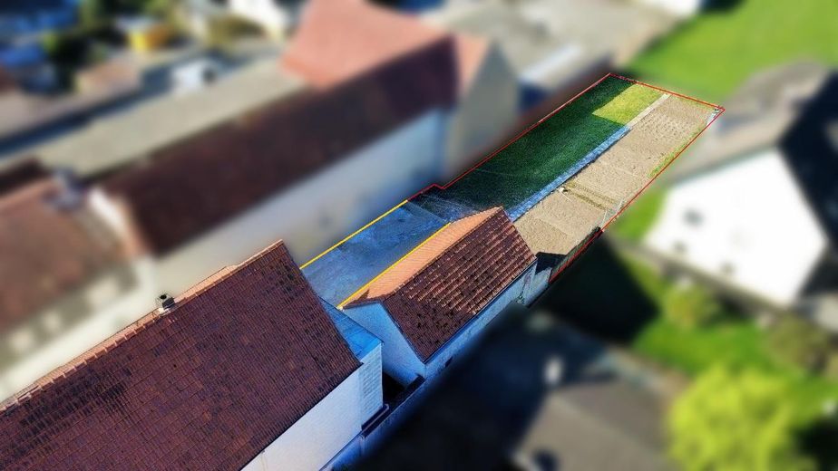 Terreno edificabile senza provvigione, in posizione tranquilla in seconda fila, con vista libera sui campi – Luftbild2